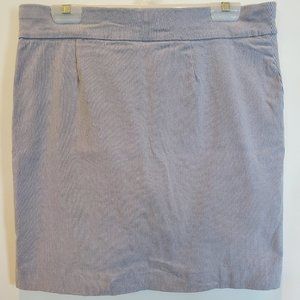 NWOT Prophecy Skort Blue White Stripe Size 12
